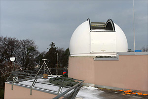 Baader 5.3m Kuppel Observatorium Lustbhel